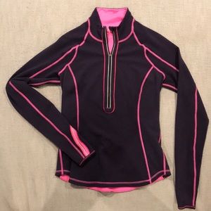 Lululemon 3/4 Zip Up Reversible Pull Over